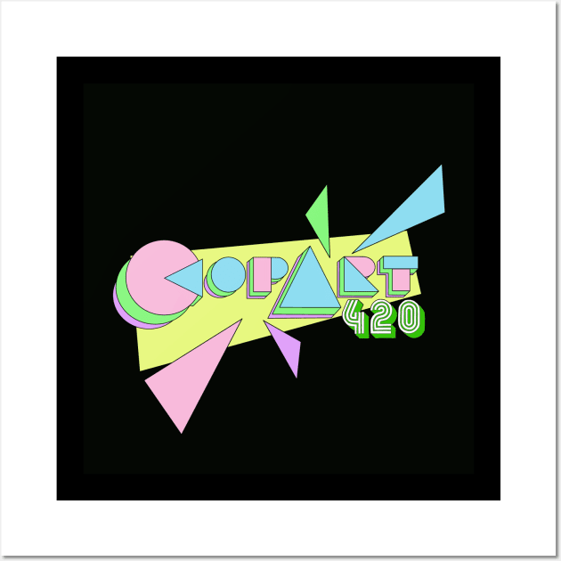 CopArt420 logo 2022 Wall Art by copart420